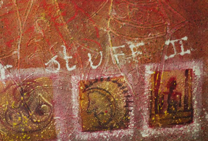 64a detail Ghosthorses & other stuff ll 100x150 acryl op doek